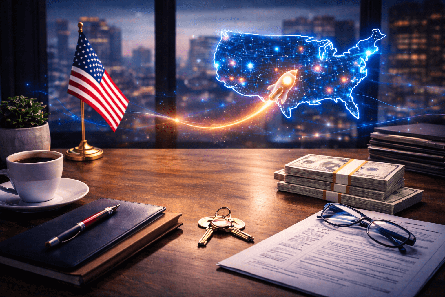 הקמת עסק בארצות הברית על ידי תושב זר