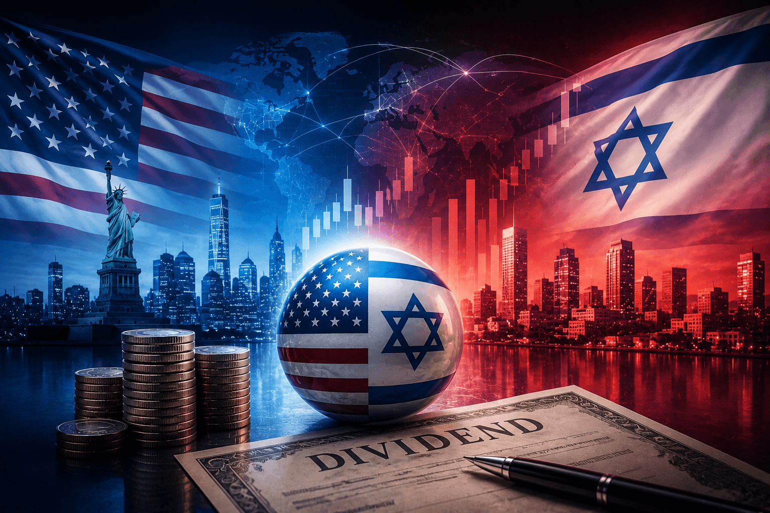 מיסוי דיבידנדים בין ארהב וישראל