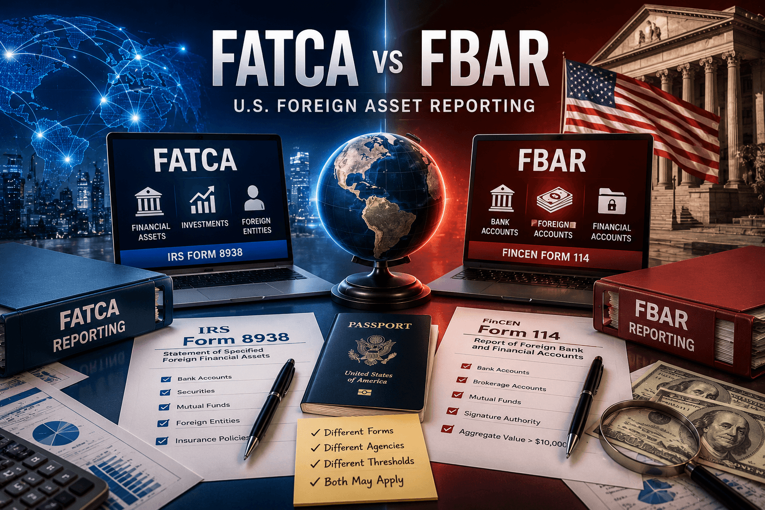 דיווחי FATCA ו-FBAR