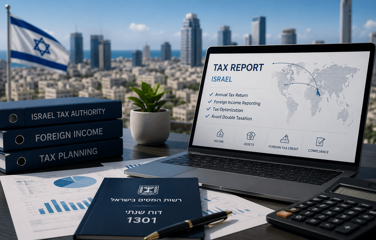 דוחות מס בישראל ליחידים ולבעלי פעילות בינלאומית